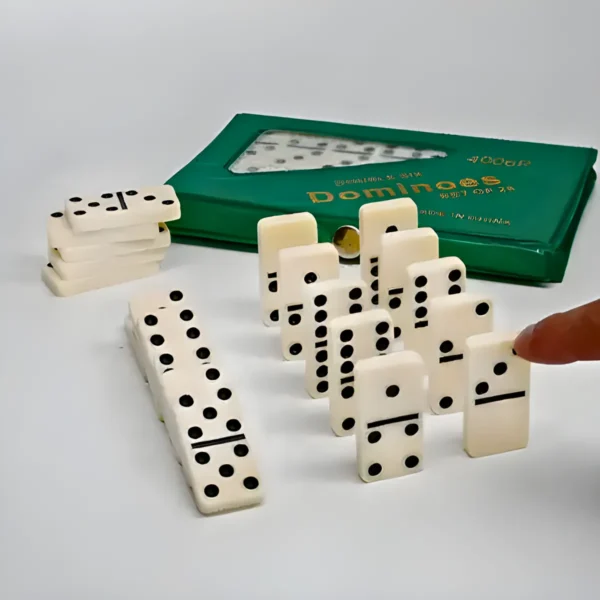 Dominó De Osso Profissional - 28 Peças - Image 2