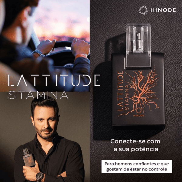 Lattitude Stamina Hinode Perfume Masculino Amadeirado - Image 5